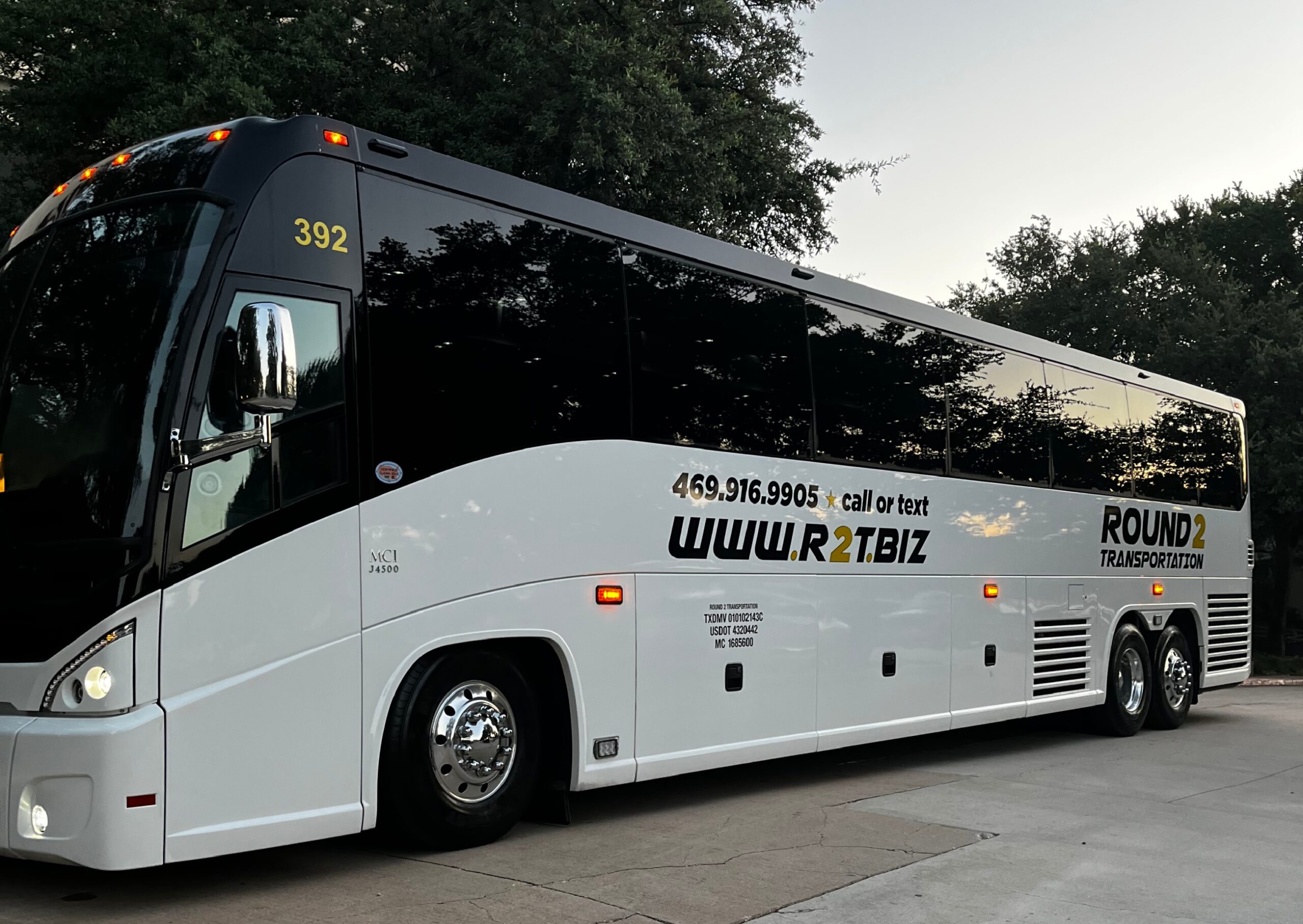 How is business going so far with Round 2 Transportation?